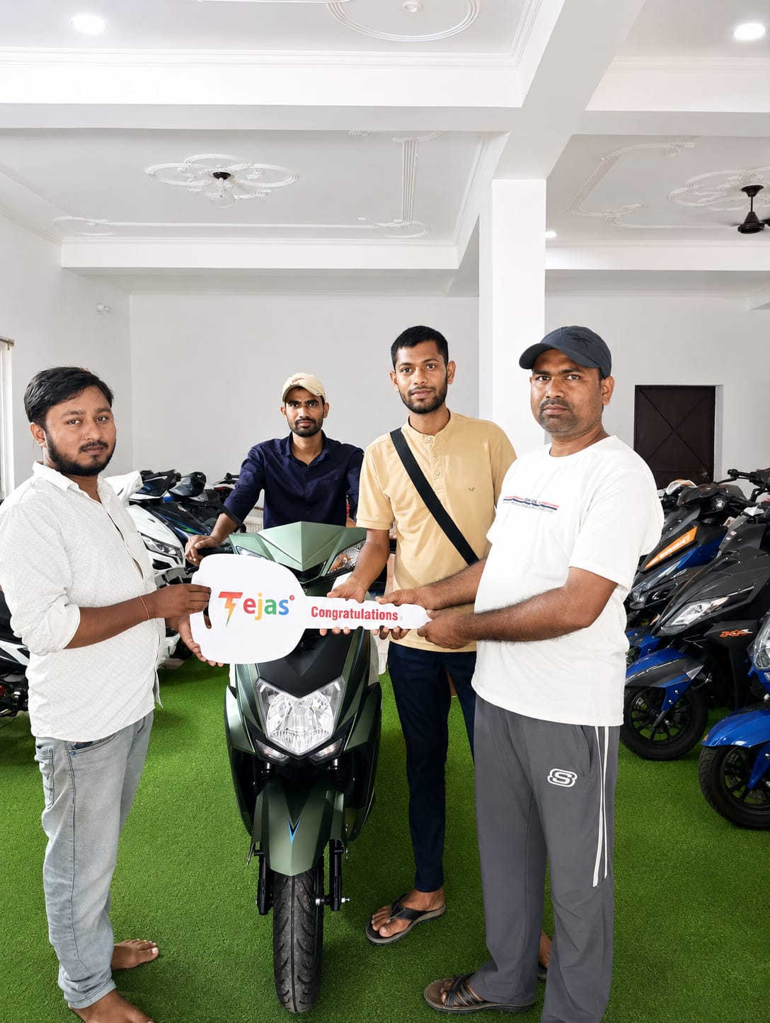 Electric scooter delivery
