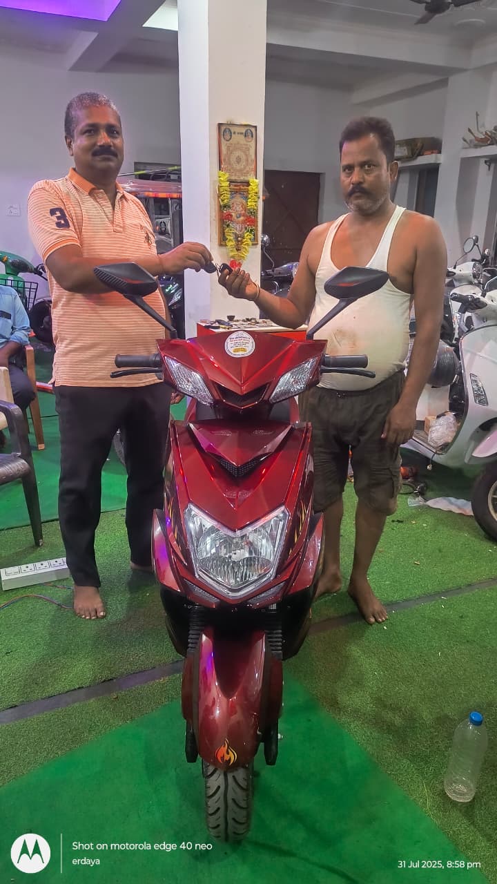Electric scooter delivery