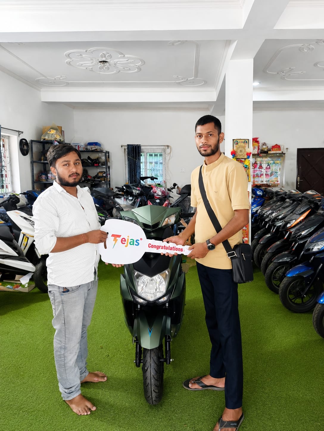 Electric scooter delivery